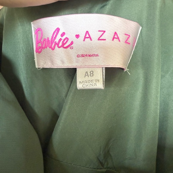 Azazie Barbie 1025 Eucalyptus - Picture 4 of 5